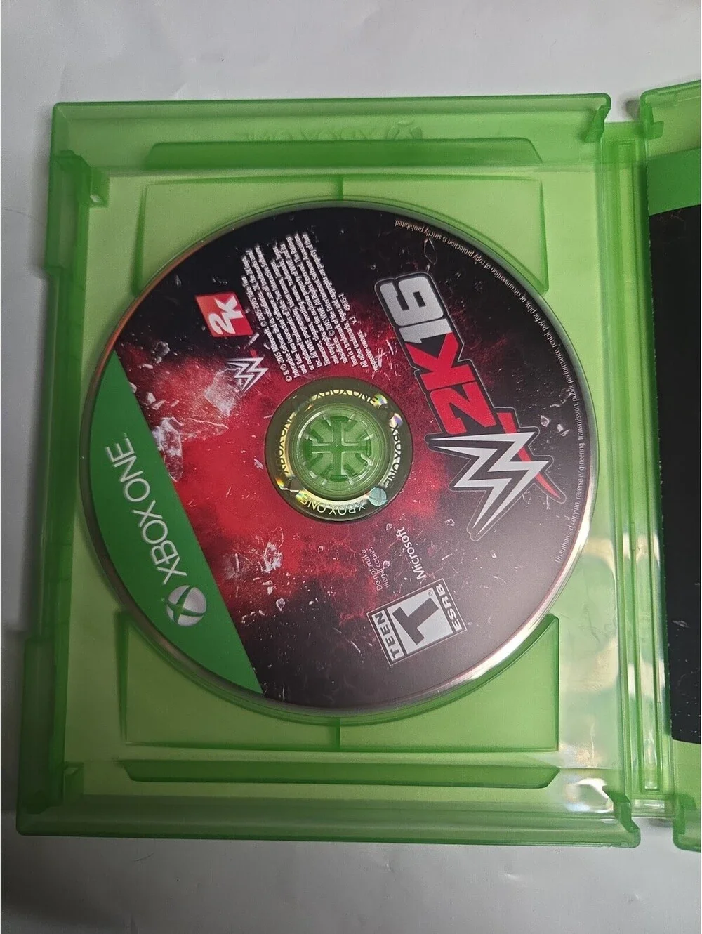 WWE 2K16 (Microsoft Xbox One, 2015) Stone Cold Steve Austin With Topp Card
